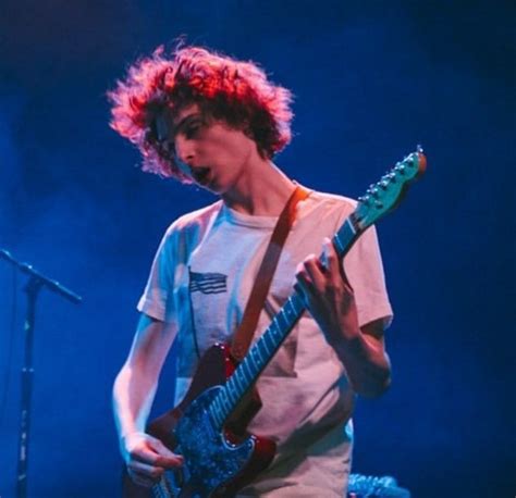 finn wolfhard fendi|finn wolfhard guitar video.